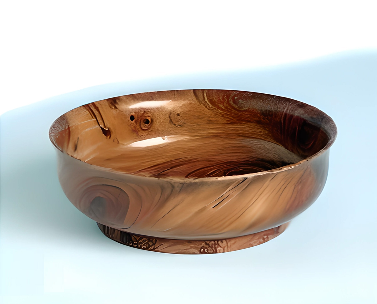 仿木纹瓷碗 - 景德镇陶瓷博物馆藏品欣赏