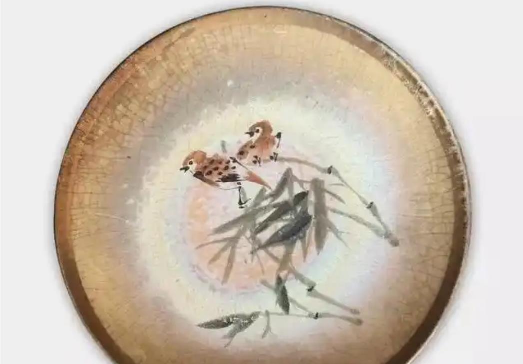 景德镇传统陈设瓷品种：瓷盘画